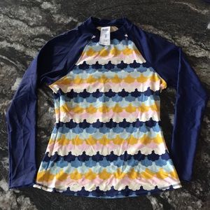Boden rash guard long sleeved top